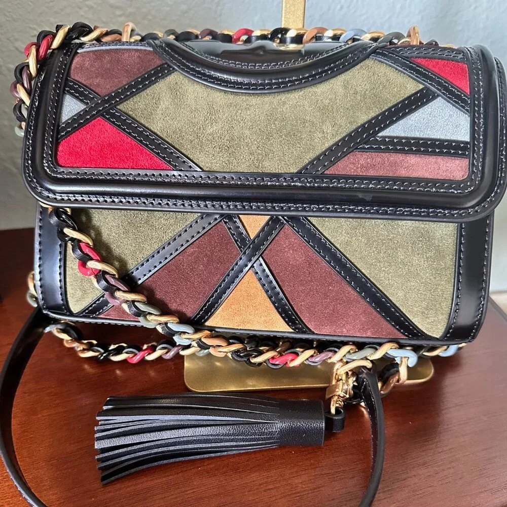 Tory Burch Multicolor Fleming Small Shoulder Bag - NWT